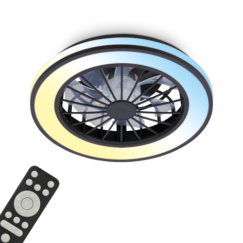 BRILONER - Ventilador de techo con luz LED