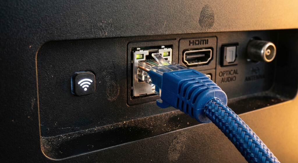 Conectar tu Smart TV por cable tiene un problema que nadie te cuenta (pero debería darte igual) 