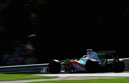 Increíble pole de Giancarlo Fisichella en el GP de Bélgica