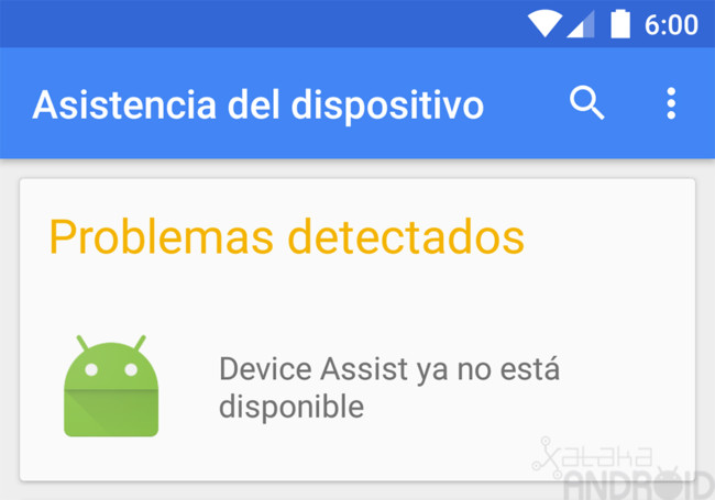 Asistencia del dispositivo