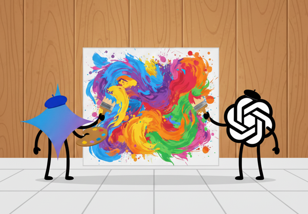 Gemini es la mejor generando imágenes, pero ChatGPT no se queda atrás. Las he enfrentado para comprobarlo