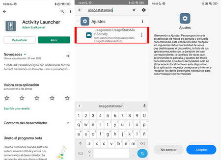 Modo concentracion xiaomi