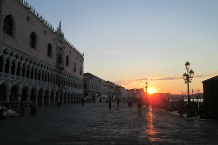 amanecer en Venecia