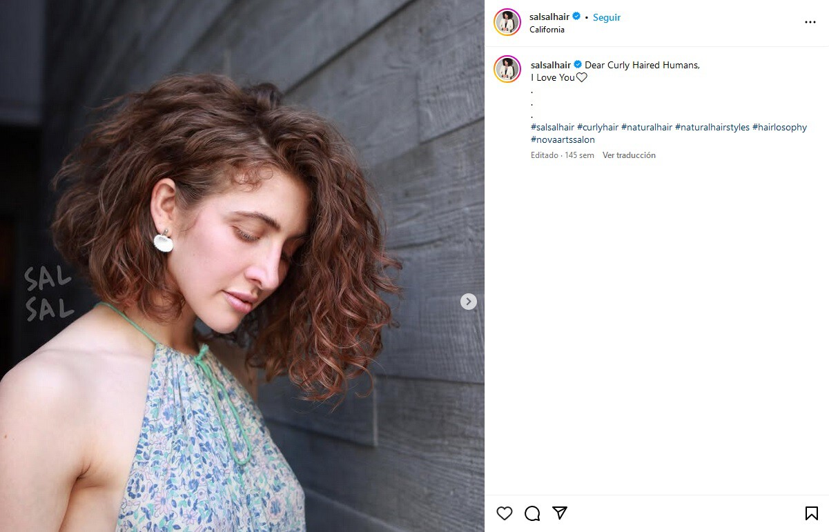 Siete formas de lucir un bob rizado y potenciar al máximo los rizos