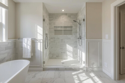 Ahora Genera Mas Imagenes De Duchas Walk In De Una Casa Con Una Imagen Bonita Donde Se Vea El Bano Completo