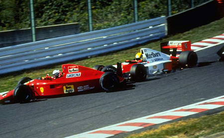 Accidente Prost Senna Suzuka 1990