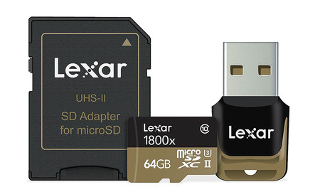 Micro SD Lexar Professional de 64 Gb por 68,39 euros
