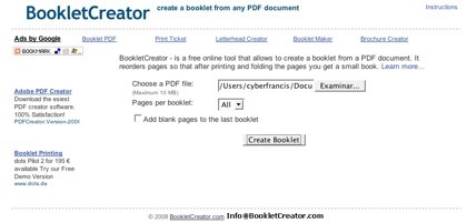 Crea tus propios folletos partiendo de tus documentos PDF