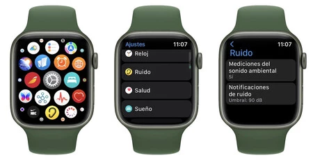 App ruido apple 2025 watch series 3