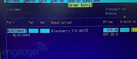 Se filtra el posible precio de la nueva BlackBerry Z10 gracias a Carphone Warehouse