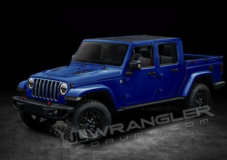 Jeep Scrambler, ese será el nombre de la variante pick-up del nuevo Wrangler