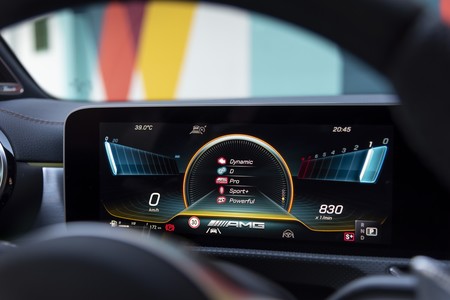 Mercedes-AMG A45 S cuadro digital