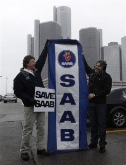 Bernie Ecclestone y Gerard López tienen a Saab en el punto de mira