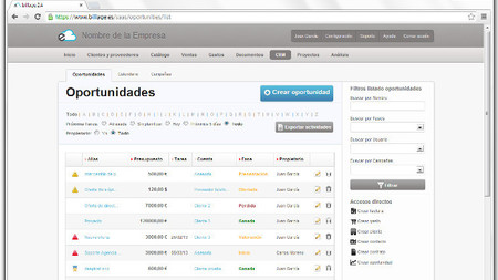 Módulo CRM