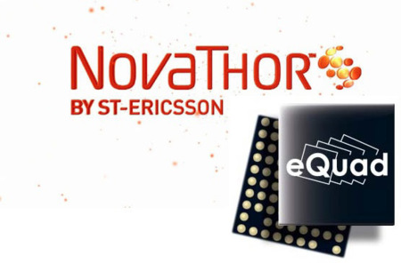 ST-Ericsson NovaThor L8580, con procesador de cuatro núcleos que se pone a 3GHz