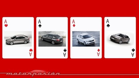 Póquer de sedanes: PSA y VAG ya han mostrado sus cartas