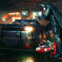 Mira esta escena del nuevo Batmovil y dime que Batman no es el mayor chulo en la historia de los cómics