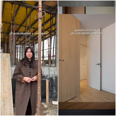 Emma Guillén, arquitecta: "Mucha gente cambia la puerta abatible por una corredera para ahorrar espacio, pero no es esa la cuestión" 