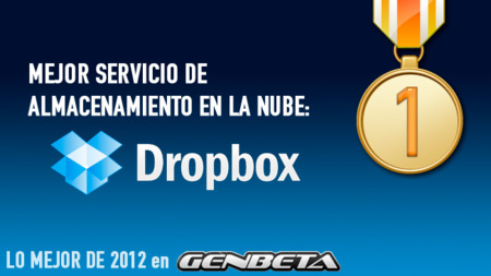 Lo mejor de 2012: mejor servicio de almacenamiento en la nube