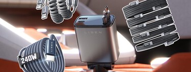 Amazon hunde el precio de estos cables y cargador ultra rápidos LISEN con hasta 50% de descuento. Para celular, tablet y laptop