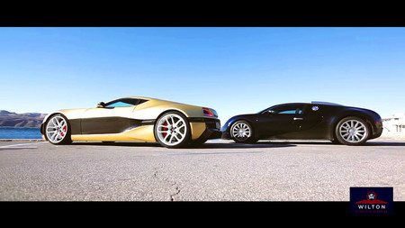 2089 CV en libertad por la costa de Croacia: el Rimac Concept_One se enfrenta al Bugatti Veyron