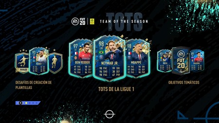 Guía FIFA 20: TOTSSF. Todas las cartas de la Ligue 1 Francesa del Equipo de la Temporada y los nuevos objetivos temáticos