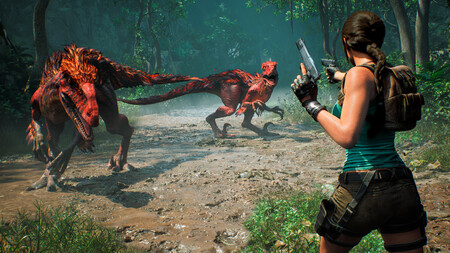 Tombraider Legacyofatlantis Laracroft 0002 Tombraider Legacyofatlantis Laracroft Mountaincaves Vistareveal 00