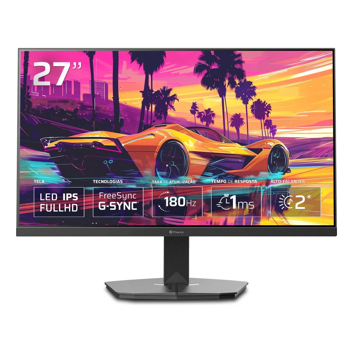 Monitor Gamer Fmaxx Mf27hs 27'' IPS, 1 ms, 180 Hz