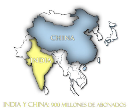 Asia lidera el mercado móvil mundial