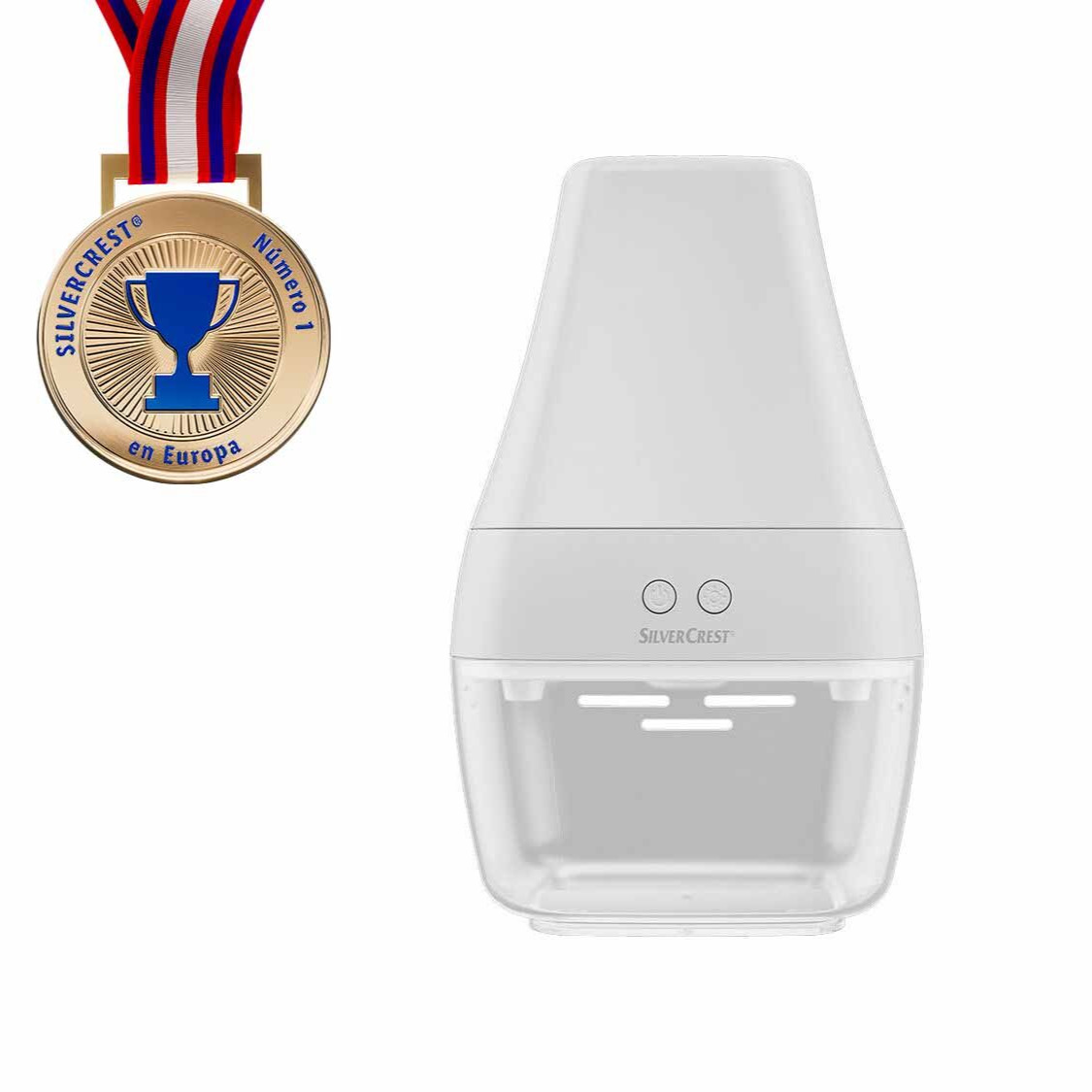 Difusor ultrasónico con aromaterapia y sal de himalaya