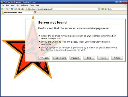 Errorzilla, cambiando las páginas de error por otra más útil