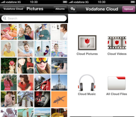 La nube de Vodafone llega a los clientes con dispositivos iOS