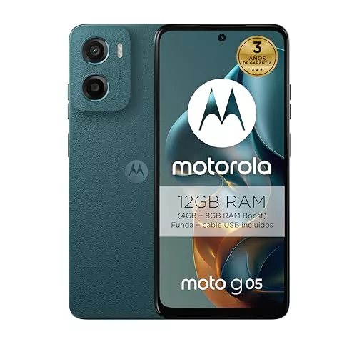 Motorola Moto g0512GB(4GB+8GB RAM Boost)/64GB Azul, España, Pantalla superbrillante de 6.67