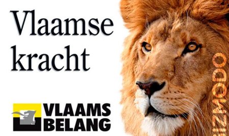 El león de Apple es el símbolo de un partido belga de extrema derecha