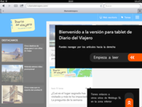Diario del Viajero en tu tableta 