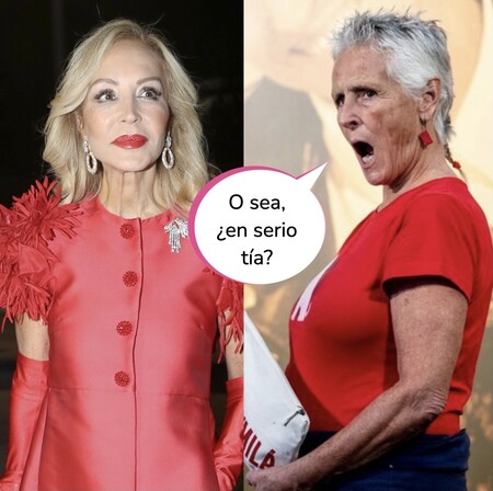 Carmen Lomana pone verde a Mercedes Milá por sus arrugas y ella responde en Instagram