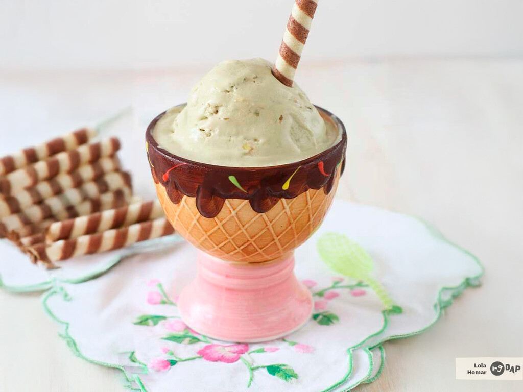 Helado de pistacho, la receta que te hará amar este fruto seco (si no lo haces ya)