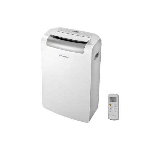 Ariston, Mobis 10- Pinguino Aire Acondicionado Portátil Silencioso con Temporizador y Mando a Distancia