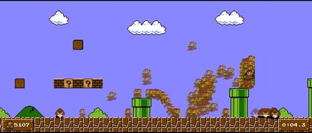 Este vídeo muestra 5.162 intentos y 193 horas en una sola toma para lograr uno de los mejores tiempos de Super Mario Bros.
