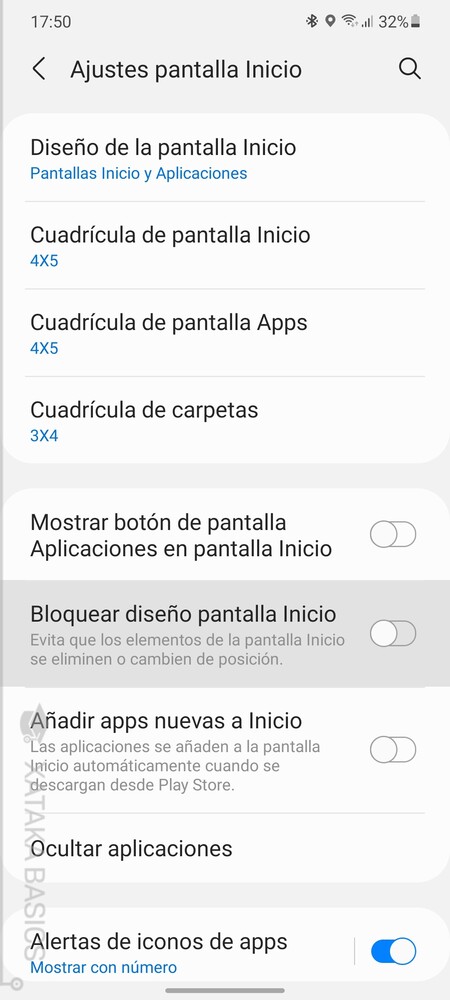 Que Los Iconos De La Pantalla De Inicio No Se Puedan Mover