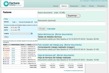 FacturaDirecta se renueva permiendo anexar documentos a tus facturas