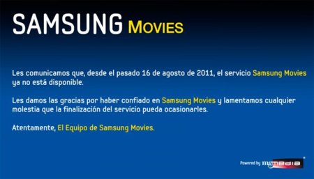 Cierra Samsung Movies en España: otro videoclub online que fracasa
