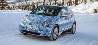 BMW i3, fotografías en el Círculo polar ártico