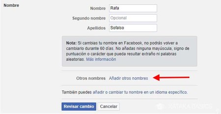 Como Cambiar Tu Nombre En Facebook