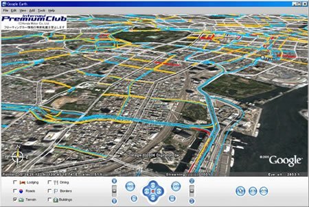 Honda usa Google Earth para mostrarte el estado del tráfico