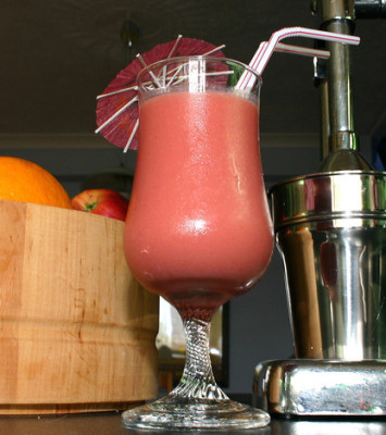 No es lo mismo un batido que una fruta fresca