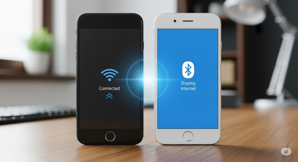 No se cómo lo hace, pero mi móvil Xiaomi puede compartir Internet con otros móviles mediante este ajuste del Bluetooth y funciona de locos 