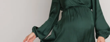 Cinco prácticos vestidos premamá de primavera que encuentras rebajados en La Redoute 