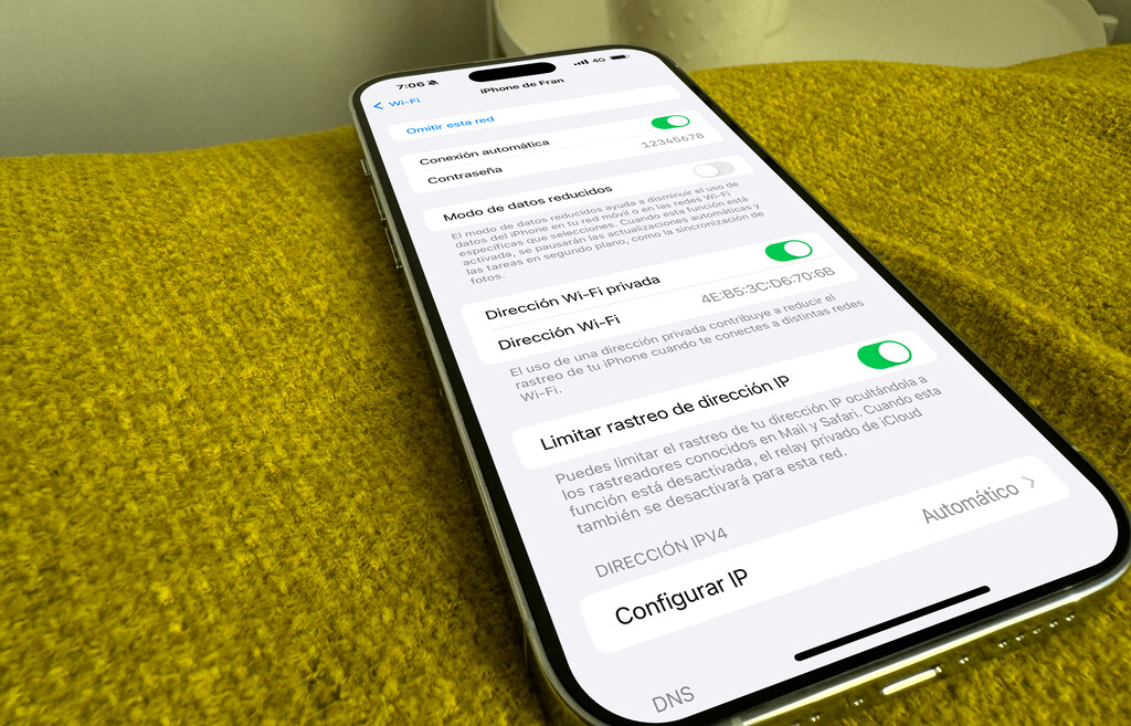 Hay una forma de ver la contraseña WiFi aunque no estés conectado desde tu iPhone