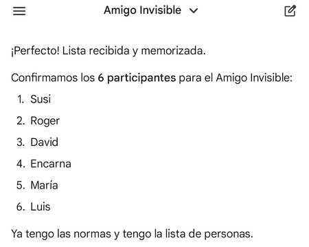 Amigo Invisible Gemini